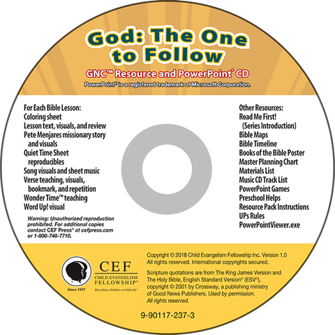 God: The One to Follow - Peter PP CD