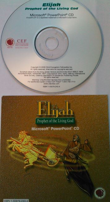 Elijah: Prophet of the Living God PP CD