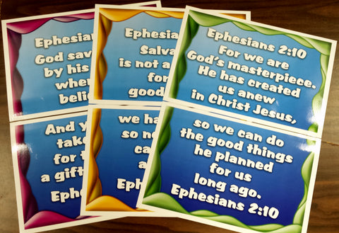 Ephesians 2:8-10 Memory verses