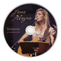 Jana's Testimony CD